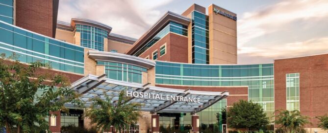 Exterior of NEA Baptist Hospital in Jonesboro