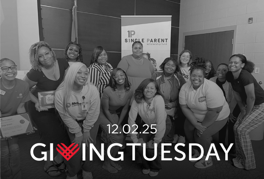 ASPSF Giving Tuesday with group photo of scholarship recipients.