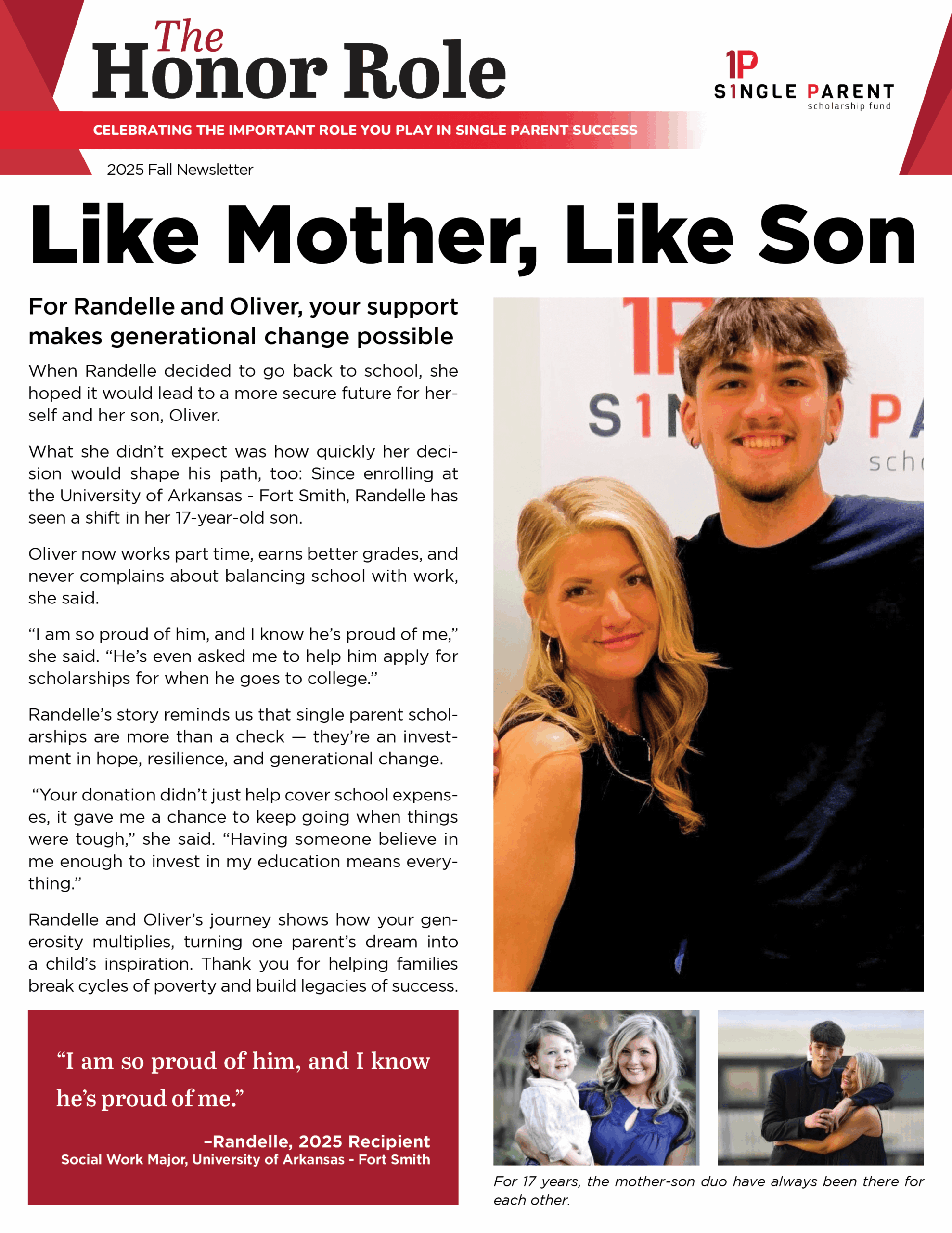 Newsletter Front Page
