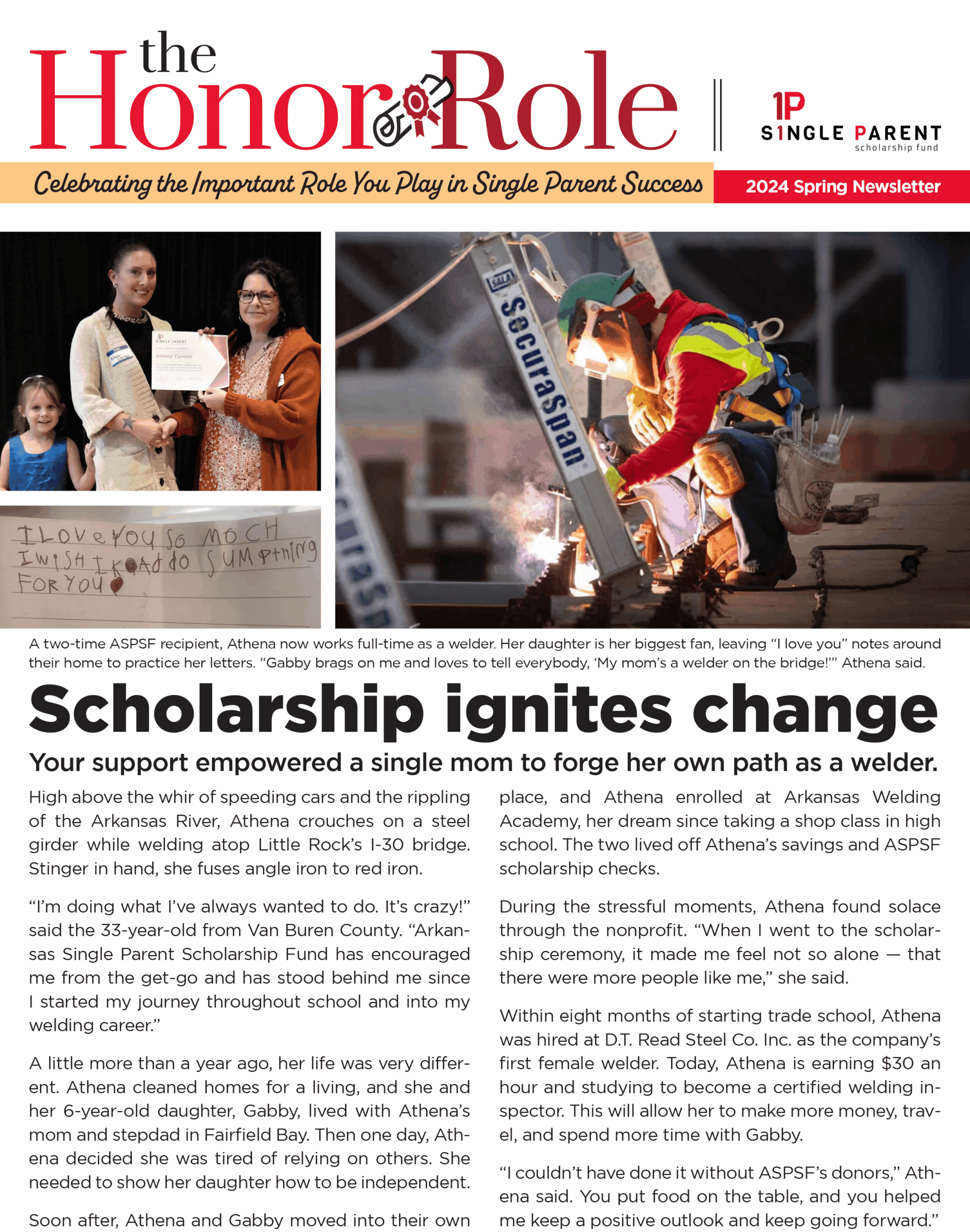 Newsletter Front Page