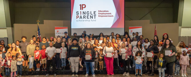 Group of single parents