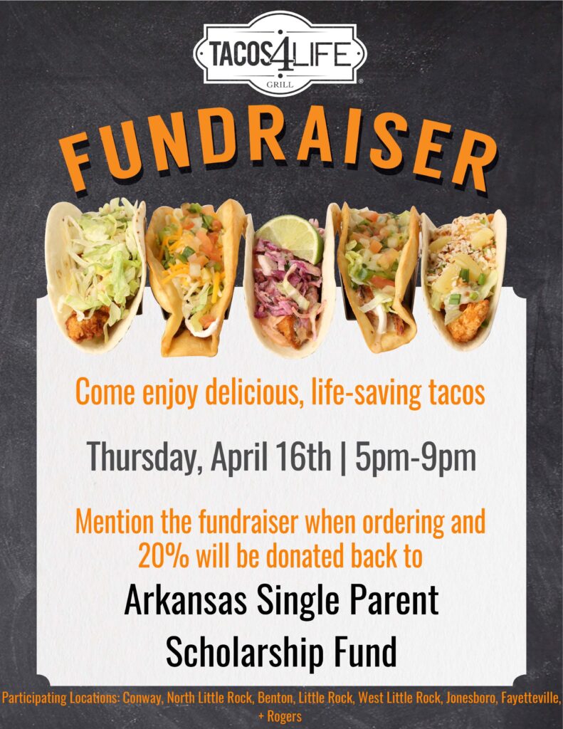 Tacos 4 Life fundraising flyer