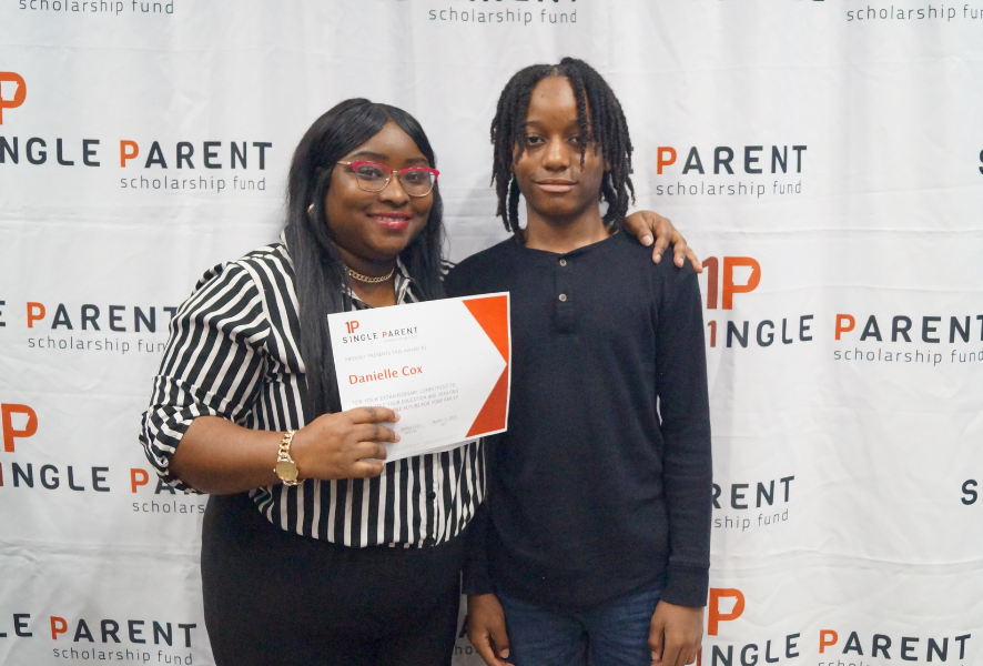 Danielle Cox and Her Son