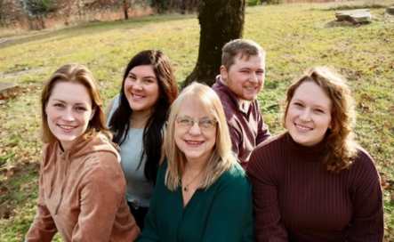 Kay Johns and family