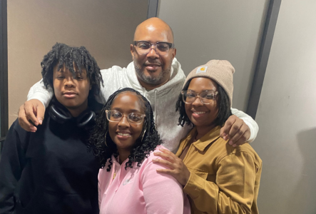 Michael Banks and his children
